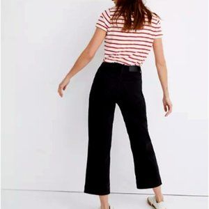 Madewell slim wide leg crop size 25